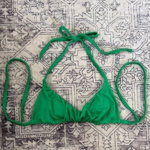 wild fable Bright Green Bikini Top